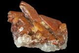 Natural, Red Quartz Crystal Cluster - Morocco #161044-1